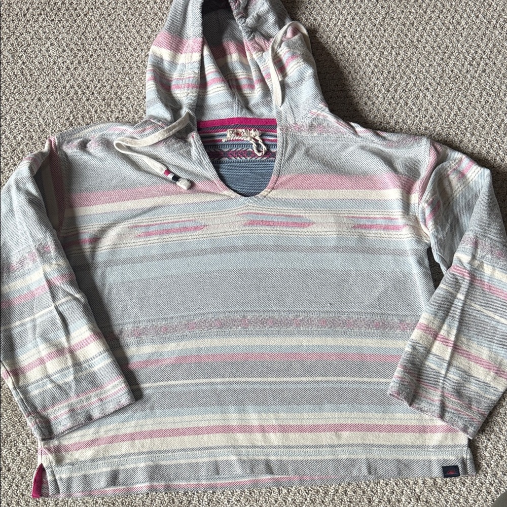 Faherty Multicolor Beachy Striped Hoodie